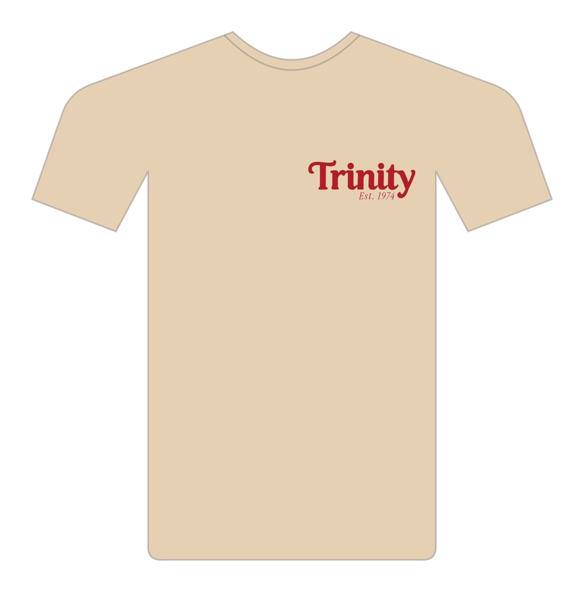 Be Still Tee, front